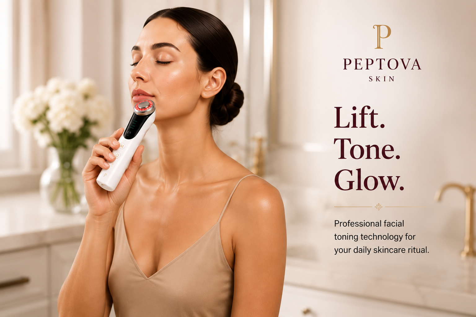Peptova Lift Pro™ - Lift. Tone. Glow. - Lifestyle