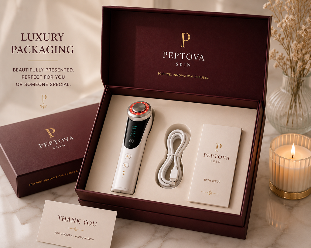 Peptova Lift Pro™ - Luxury Packaging - Beautifully Presented
